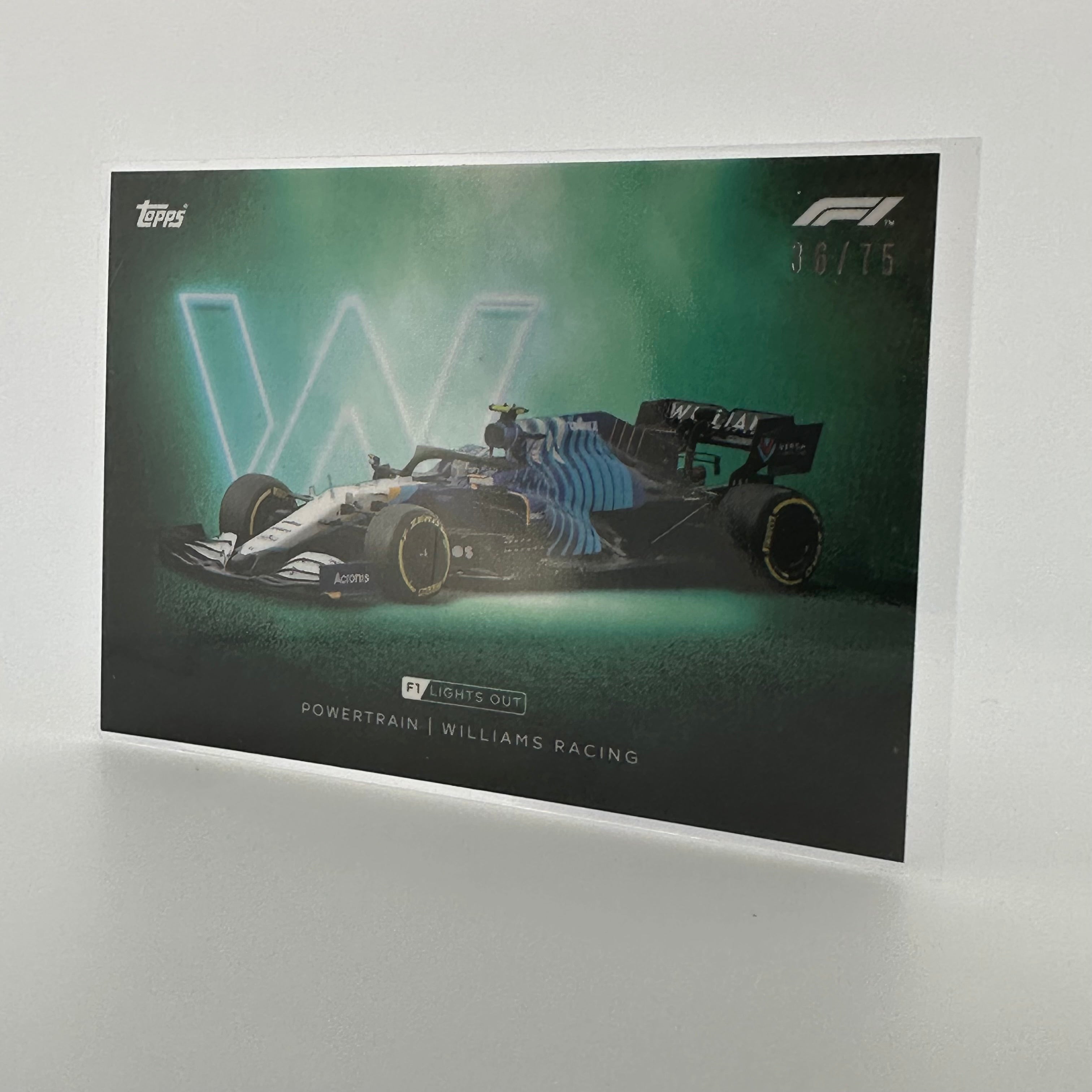 75 Williams Racing Powertrain Green Parallel - High-Performance Racing Parts for F1 & Motorsport Enthusiasts