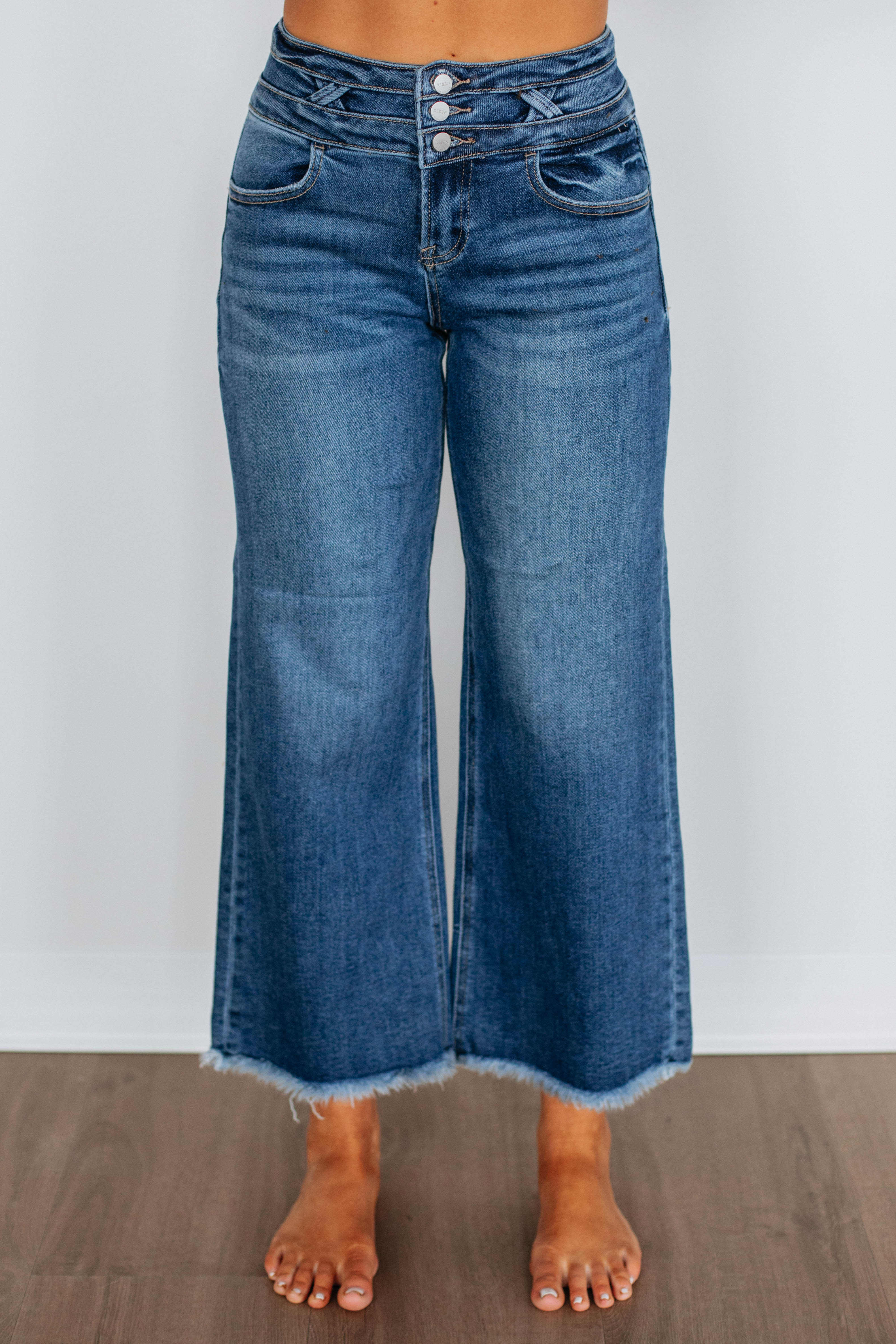 Danica Risen Jeans for Women - High Waist Stretch Denim Pants - Comfortable Slim Fit Jeans for Everyday Wear, Office & Casual Outings