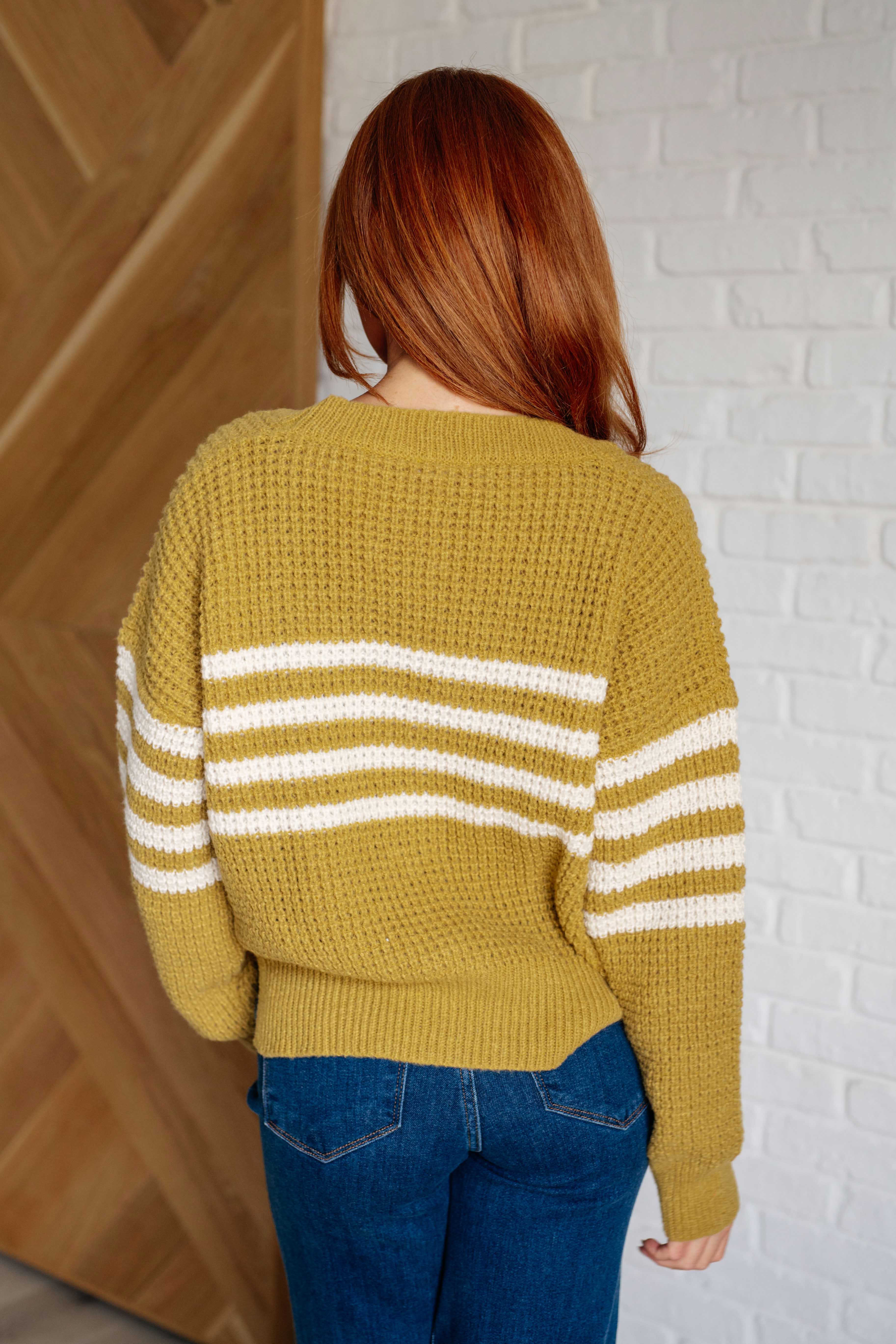 Stylish Striped Cardigan for Women - Cozy Knit Sweater for Fall & Winter | Perfect for Office, Casual Outfits & Coffee Dates