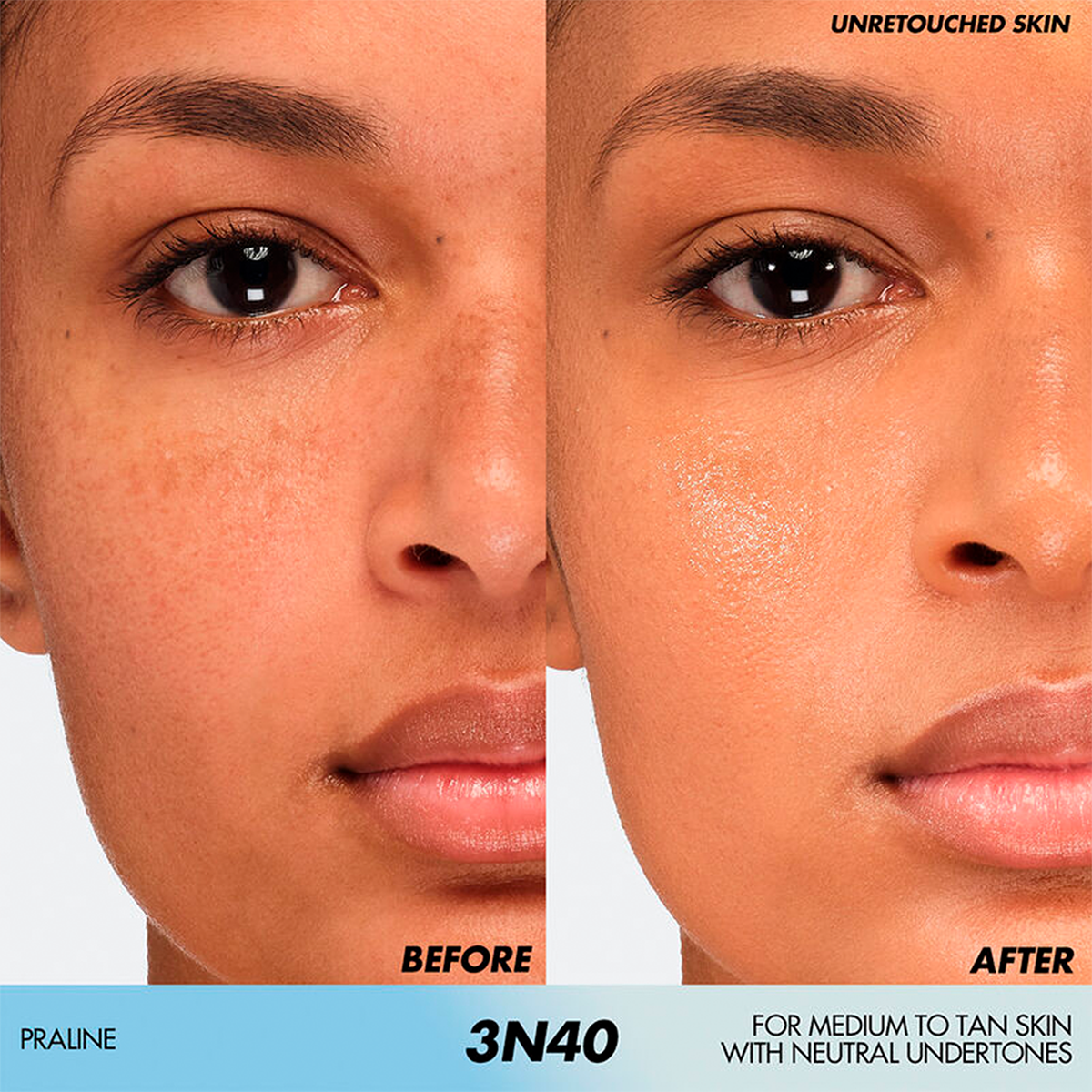 3N40 HD Skin Hydra Glow Serum - Hydrating Facial Moisturizer for Dry & Sensitive Skin | Brightening & Anti-Aging Skincare | Day & Night Use for Glowing Complexion
