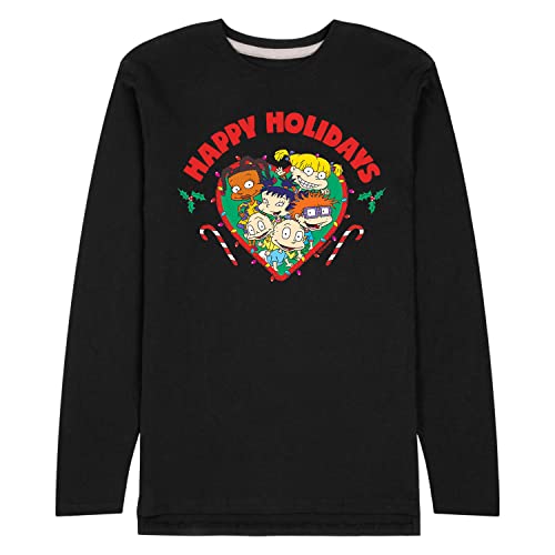 Happy Holidays - Black