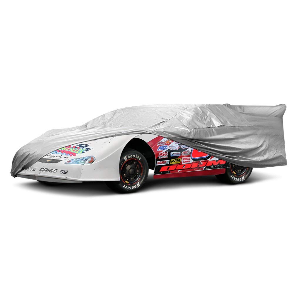 Longacre Racing Dirt Late Model Car Cover - Waterproof & UV Resistant Custom Fit Car Cover for Outdoor Protection (Garage, Storage, Travel)
