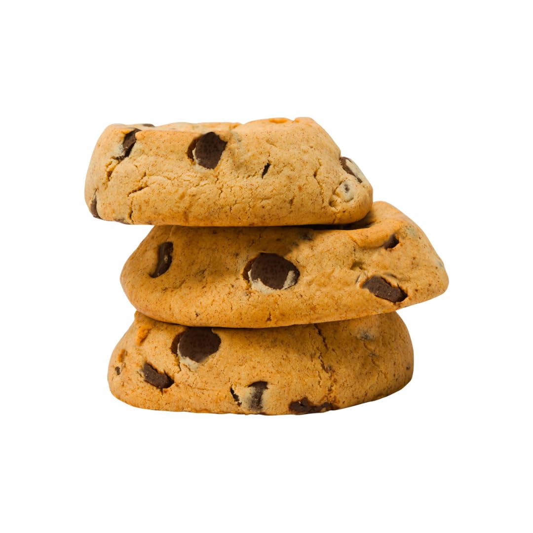 Rule Breaker Snacks Vegan Gluten Free P'Nutter Chocolate Chip Blondie Cookies | Plant-Based, Dairy-Free, Nut-Free, Allergen-Free, Kosher Certified | Soft-Baked Healthy Snacks for Kids & Adults | Perfect for Lunchboxes, Office Snacks & On-the-Go Treats (12-Pack)