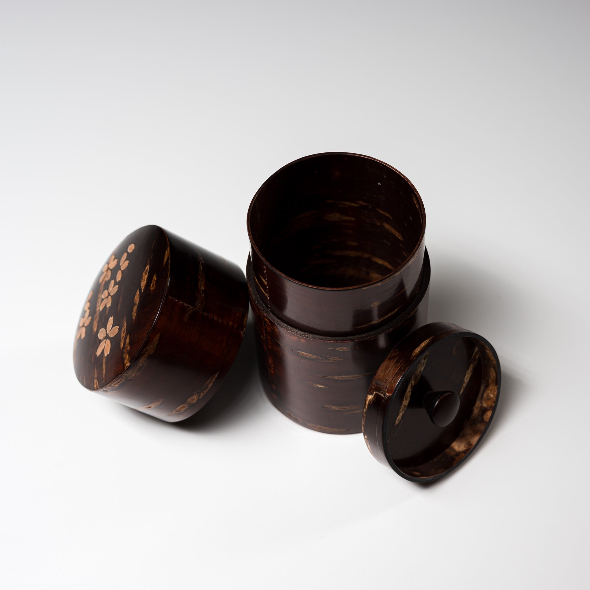 Premium Tomioka Cherry Bark Tea Caddy - Handcrafted Sakura Design Large Japanese Tea Storage Box - Perfect for Matcha, Loose Leaf Tea & Coffee Storage - Elegant Home & Office Decor