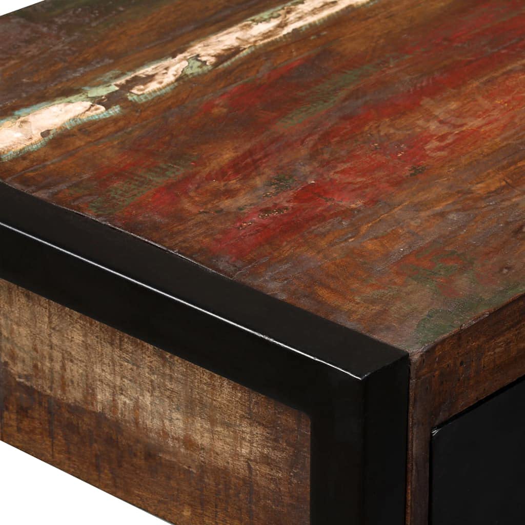 Industrial Computer Desk with 2 Drawers - 47.2