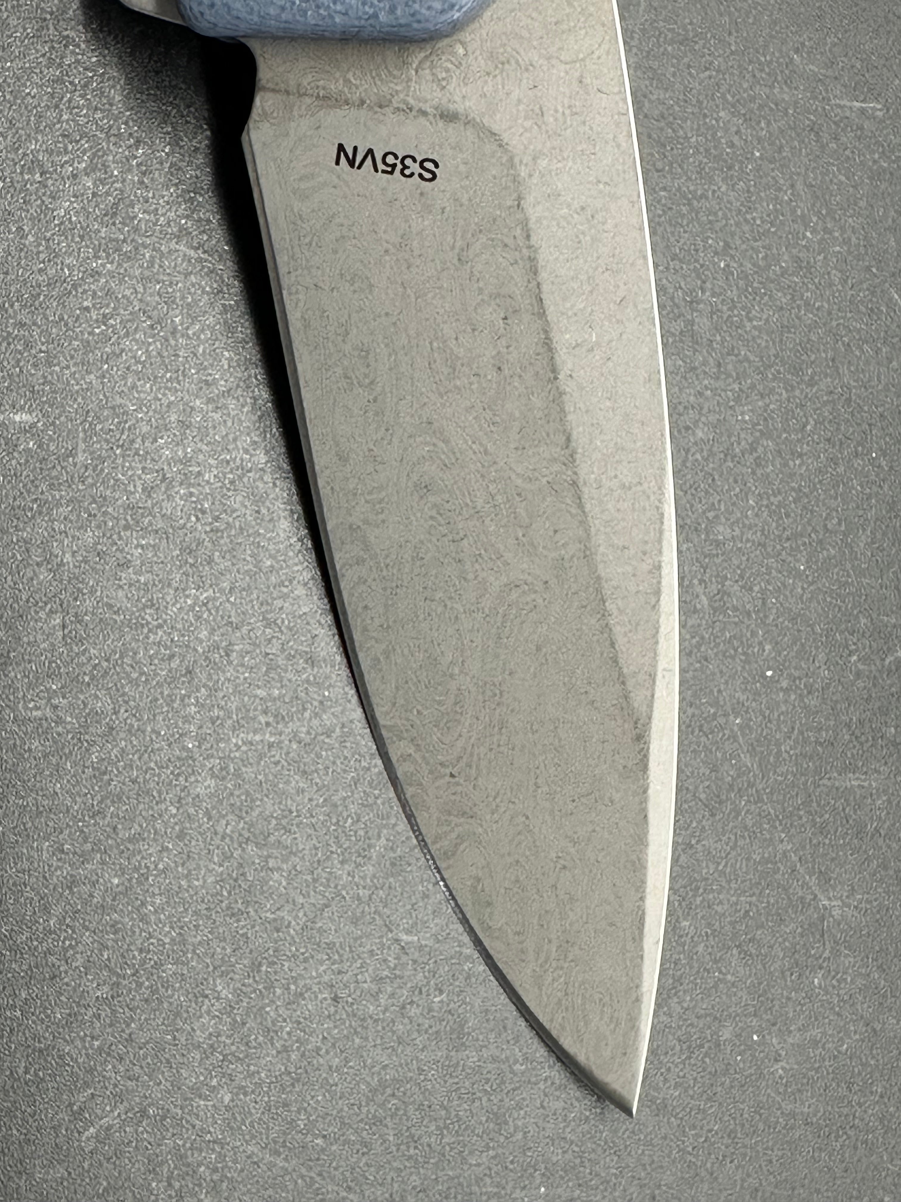 Asher Knives Spiro - Grey Scales Sea of Snakes Etch Blade & Clip (Factory Second) | Tactical EDC, Outdoor Survival, Camping & Hunting Knife