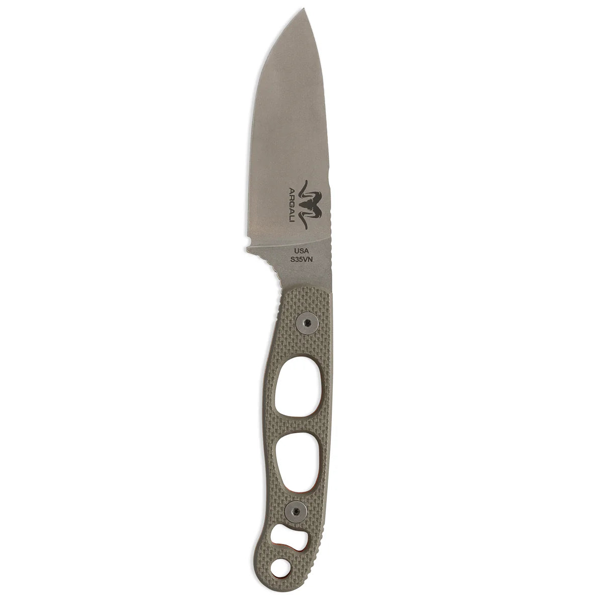 Argali Serac Knife - Premium Outdoor Survival Knife for Camping, Hiking & Hunting - Durable Stainless Steel Blade with Ergonomic Grip