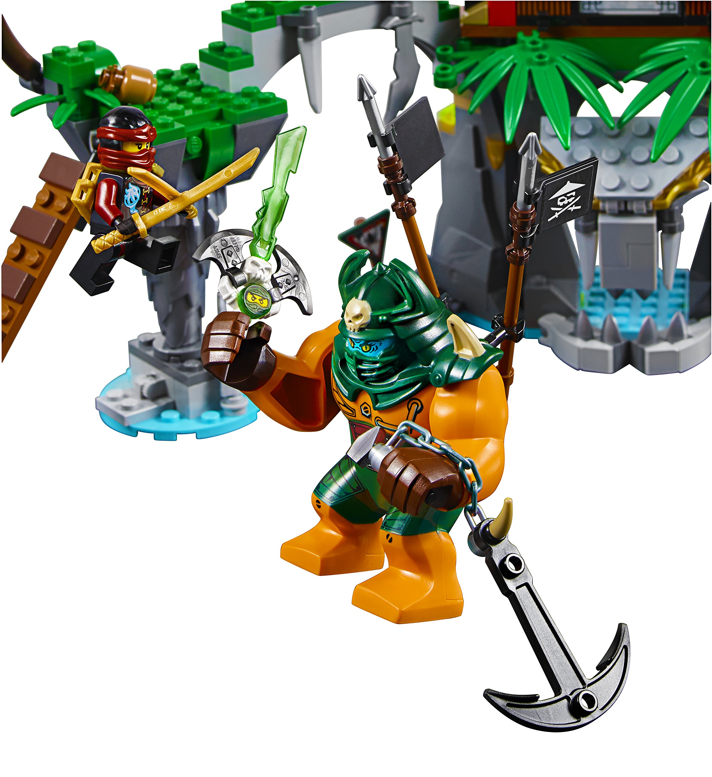 LEGO Ninjago Tiger Widow Island 70604 Building Kit (450 Pieces) - Creative Construction Toy for Kids, Perfect for Birthday Gifts & Ninja-Themed Playtime