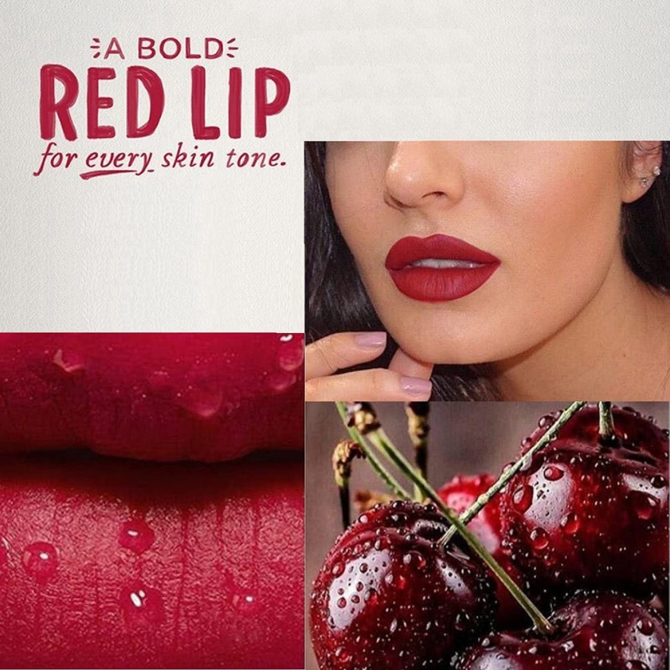 Matte Liquid Lipstick - Long Lasting Waterproof Velvet Lipstick for All-Day Wear | Perfect for Parties, Weddings & Everyday Makeup Looks