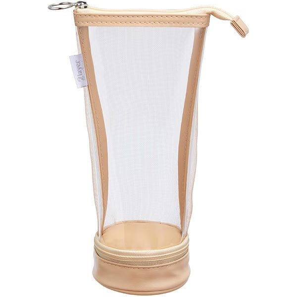 2 Layer Stand Pen Case - Premium Raymay Fujii Pencil Holder for Artists & Students - Perfect for Desk Organization & School Supplies Storage