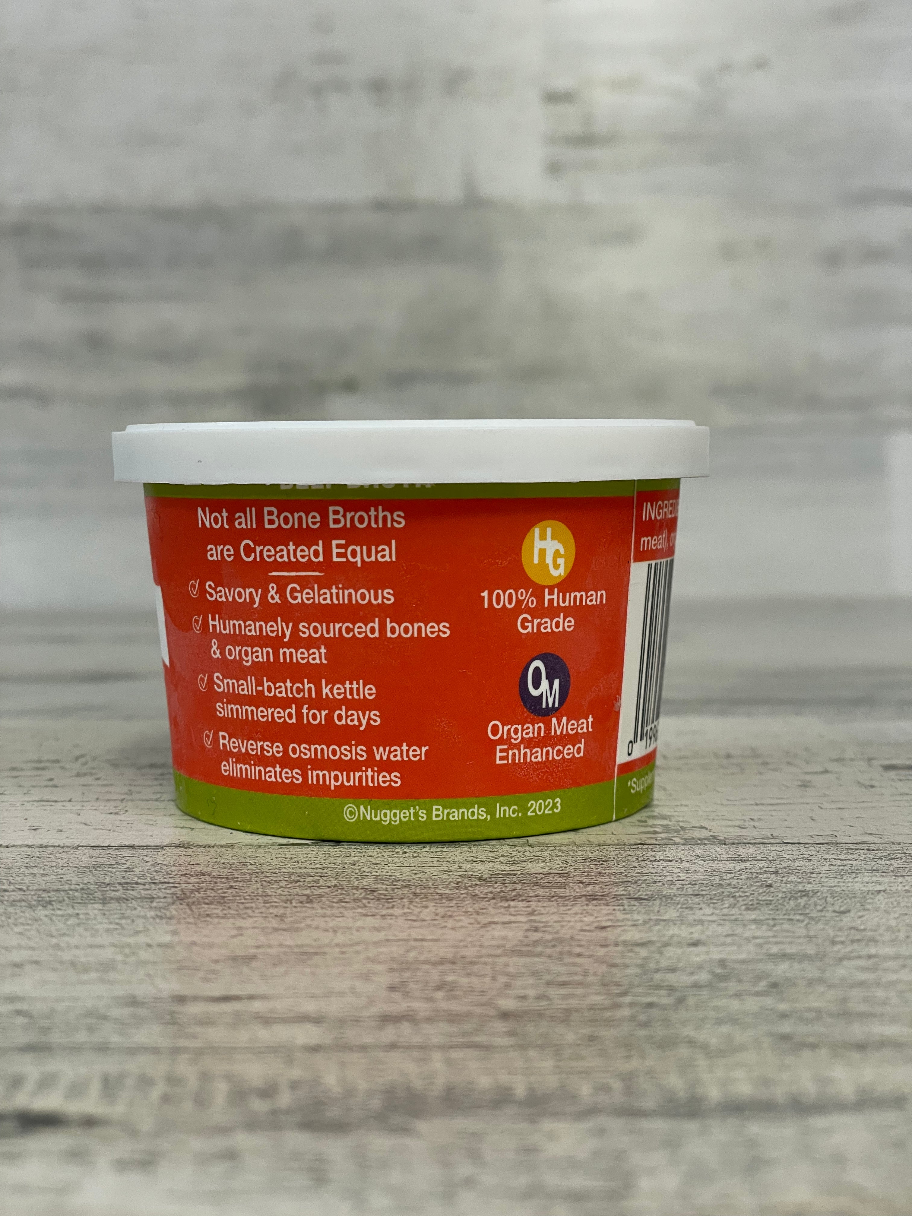 Nugget's Healthy Eats Bone Brothsicles 4oz - Nutrient-Rich Frozen Bone Broth Treats for Dogs | Perfect for Hot Weather & Post-Workout Recovery