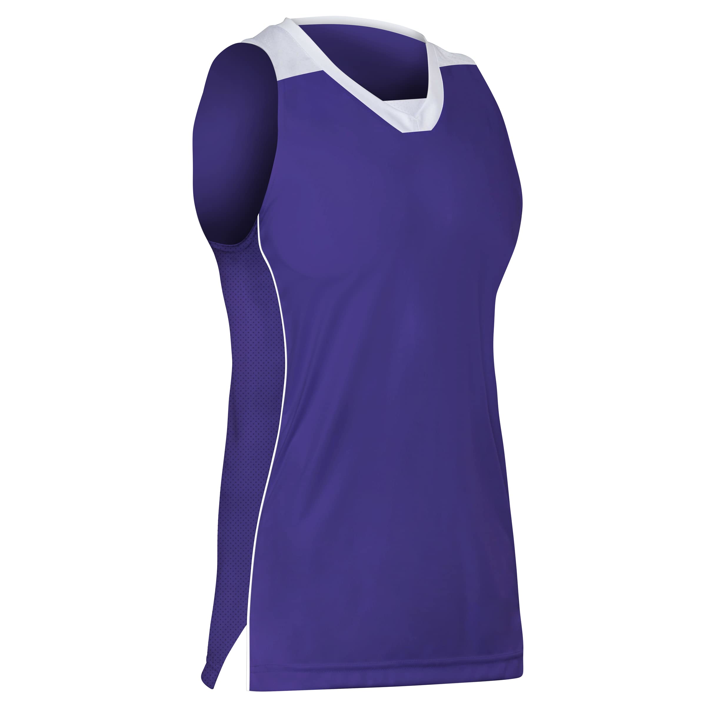 CHAMPRO Girls' Prime Basketball Jersey - Youth & Teen Sizes - Breathable Mesh for Performance - Perfect for Games, Practice & Team Uniforms