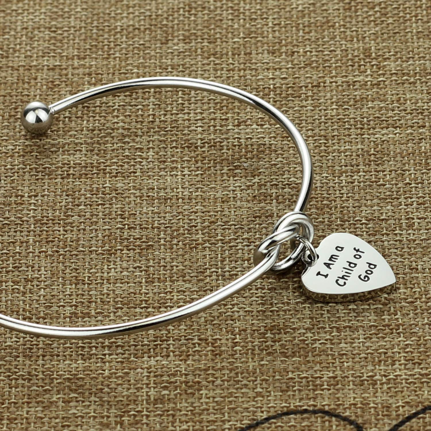 Kivosliviz Baptism Bracelet - Elegant Goddaughter Gift, LDS Baptism & First Communion Jewelry for Girls - Perfect for Religious Ceremonies & Special Occasions