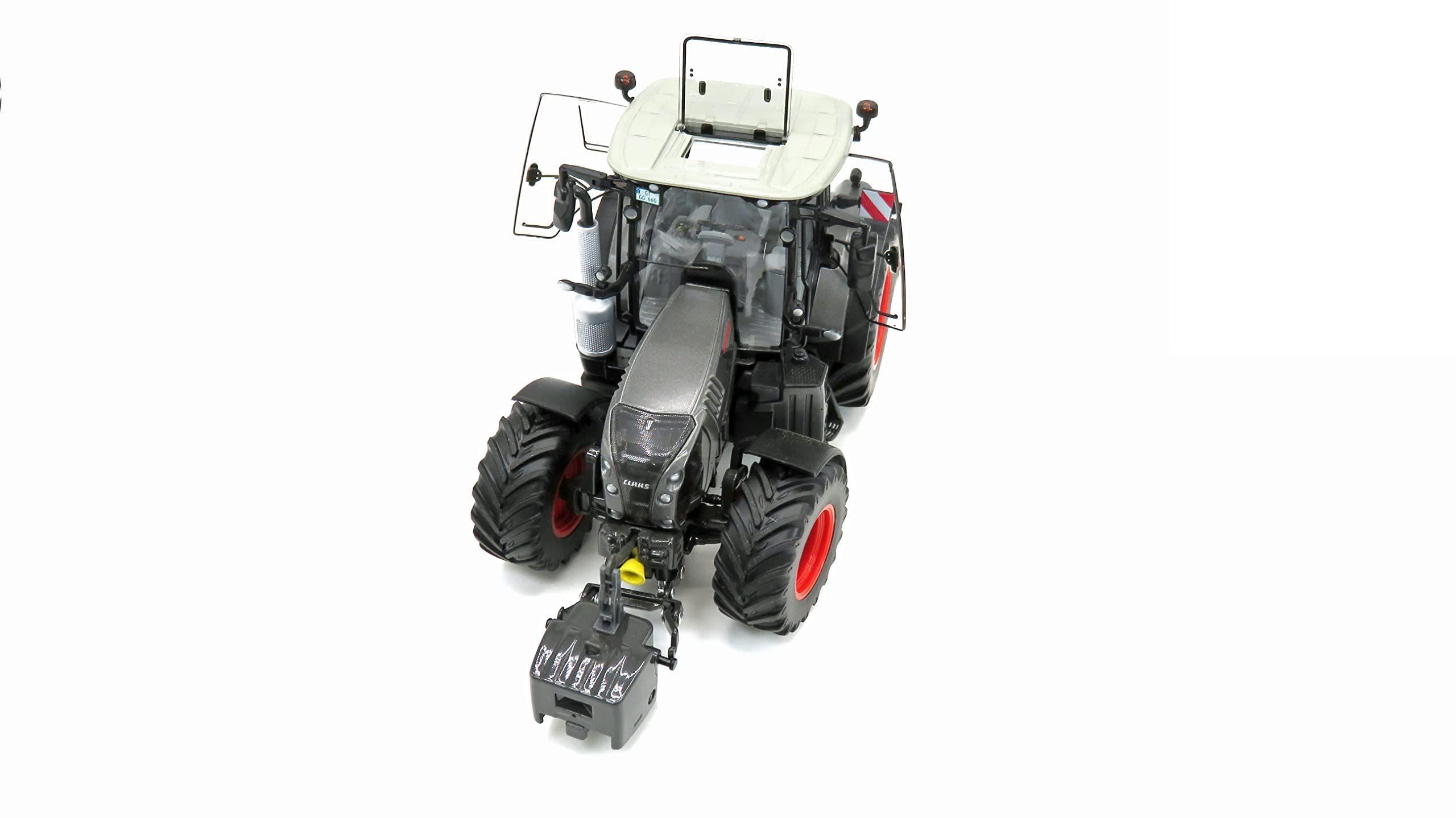 Wiking CLAAS Arion 660 Gunmetal Grey 1:32 Scale Die-Cast Tractor Model Limited Edition 02574710 - Perfect for Collectors, Farm Displays & Agricultural Enthusiasts