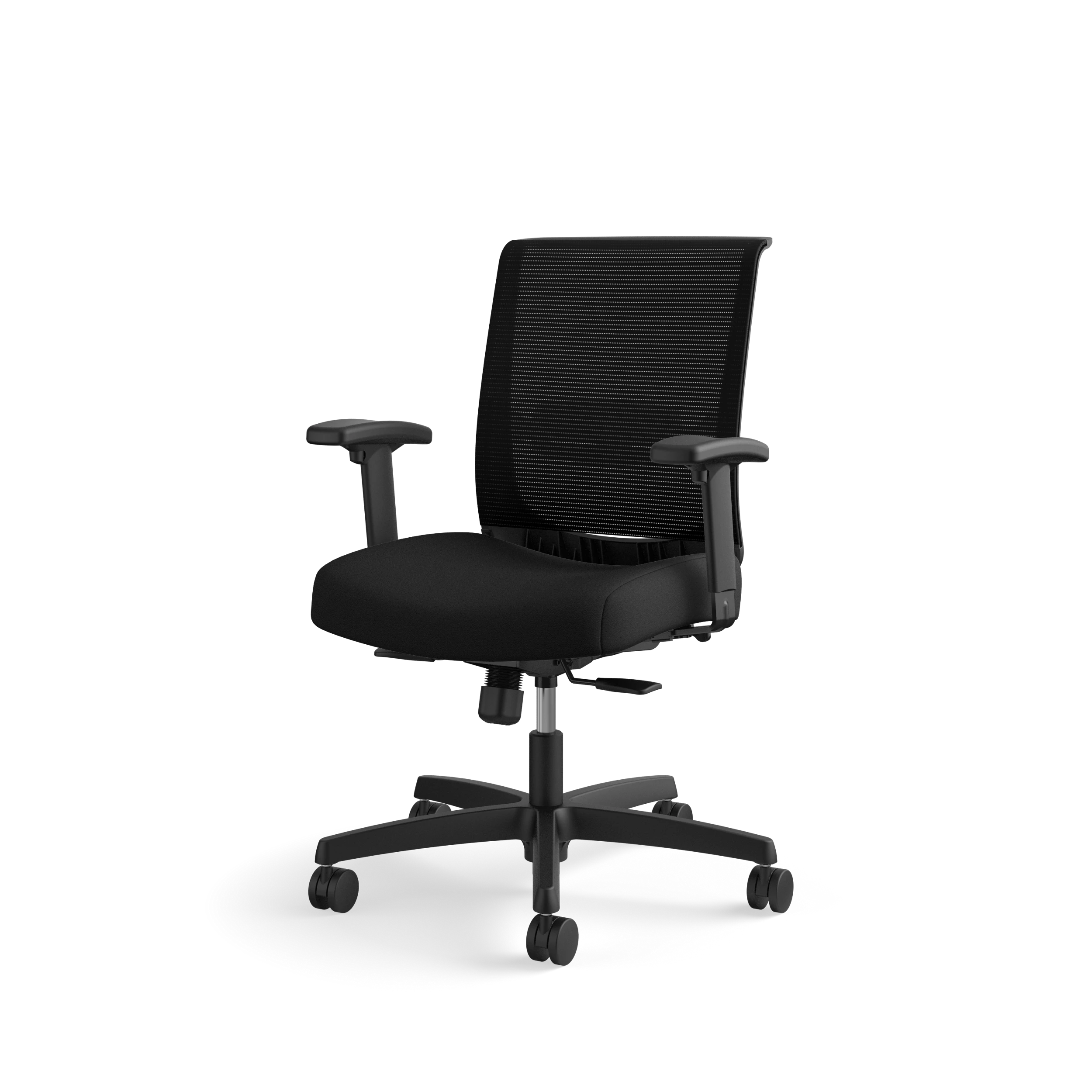 HON Convergence High Back Ergonomic Office Task Chair - Adjustable Lumbar Support for Comfortable Desk Work, Home Office, and Conference Room Use