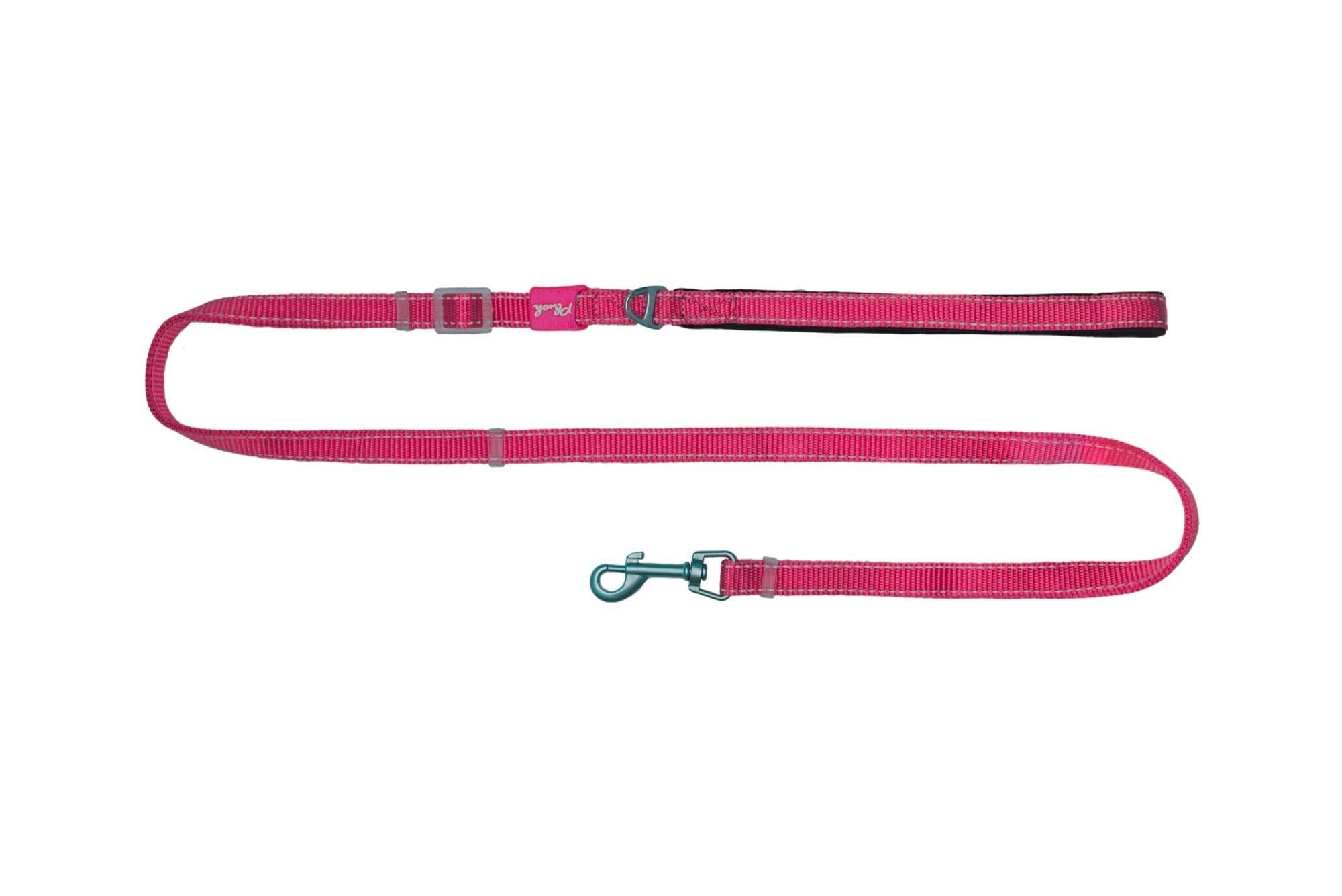 Adjustable Magenta Dog Collar with Soft Plush Lining - Comfortable & Stylish for Small to Medium Dogs - Perfect for Walks, Training, and Everyday Wear