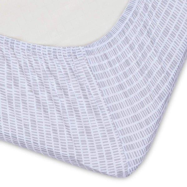Elys & Co Soft Organic Cotton Crib Sheet - Single Pack for Baby Crib & Bassinet - Perfect for Nursery, Daycare & Travel