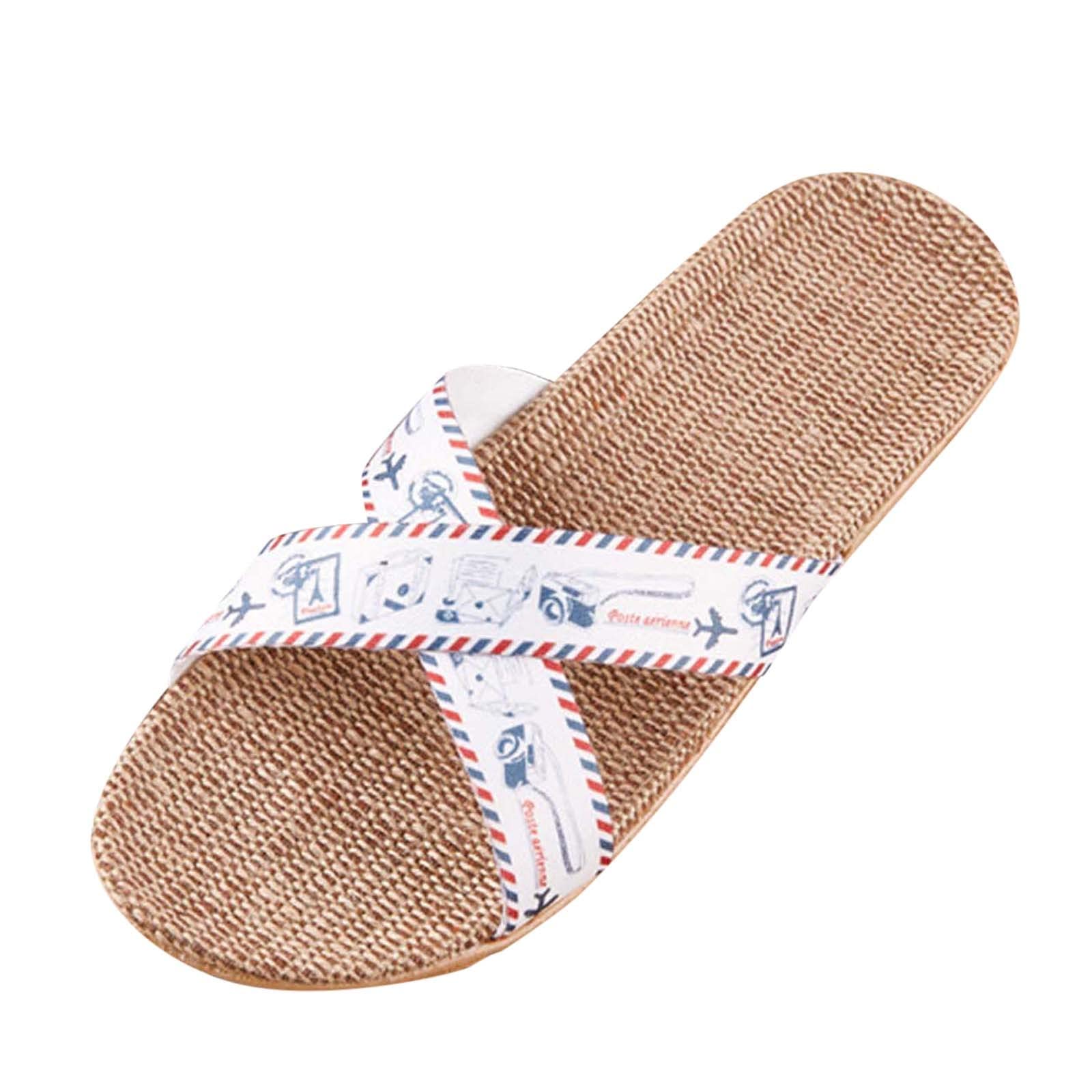 Women's Fuzzy House Slippers - Breathable Indoor/Outdoor Comfort Slippers for Ladies - Cozy Home, Office & Travel Slip-On Shoes for Women