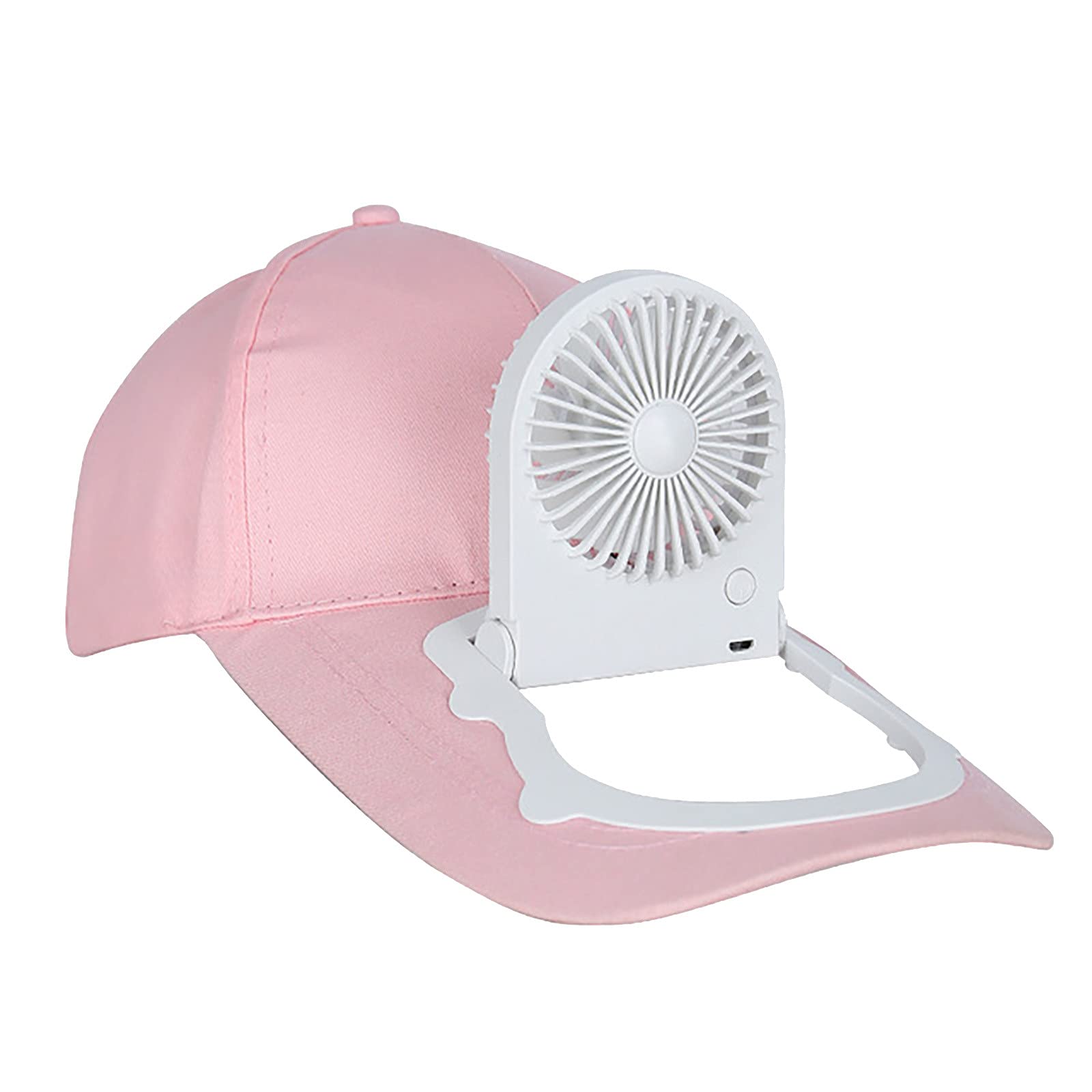 USB Rechargeable Cooling Fan Hat for Men & Women - Unisex Summer Sun Hat with Built-in Fan, UPF 50+ Sun Protection for Outdoor Activities, Hiking, Beach, Golf, Gardening