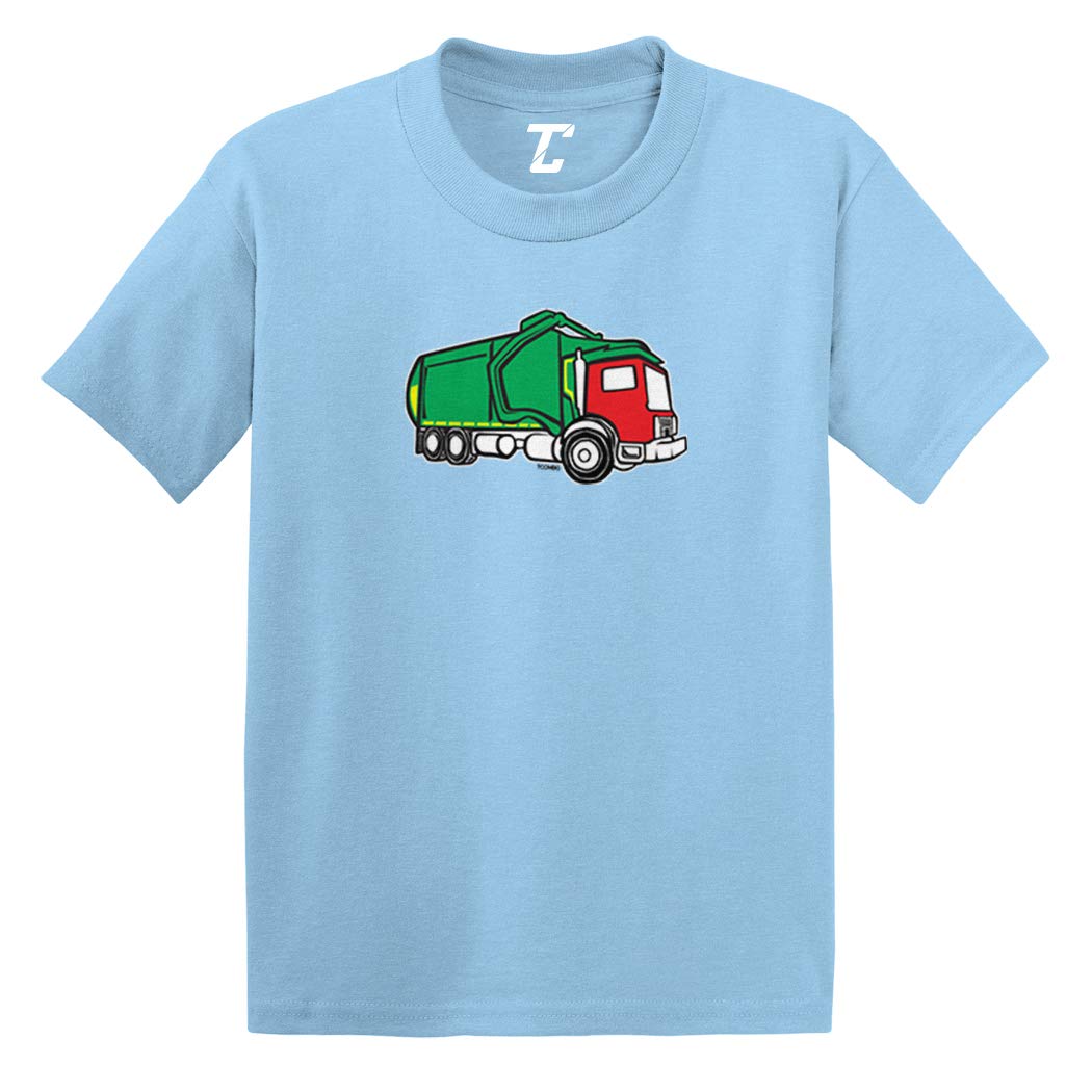 Garbage Truck Graphic Cotton Jersey T-Shirt for Toddlers & Kids - Fun Playtime & Messy Activities Outfit