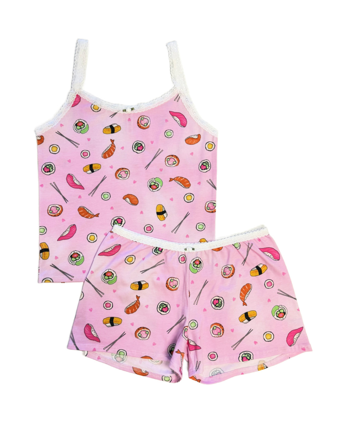 Trendy Juniors Cami & Shorts Set - Comfortable & Stylish Outfit for Teens - Perfect for Summer, Beach, and Casual Wear