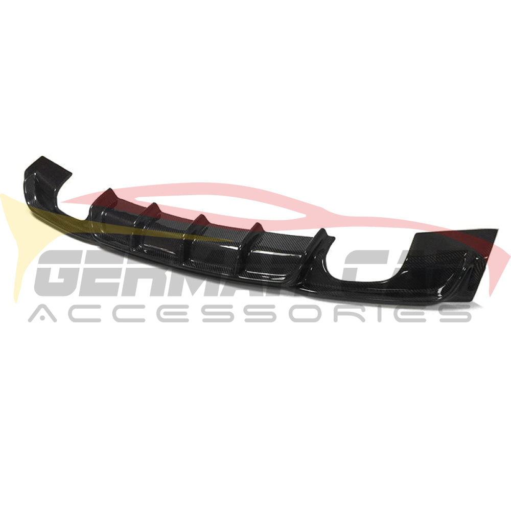 2012-2018 BMW 3 Series F30/F31 Performance Style Carbon Fiber Rear Diffuser - Lightweight & Durable Aero Upgrade for Enhanced Sporty Look & Downforce (Sedan & Wagon Models)