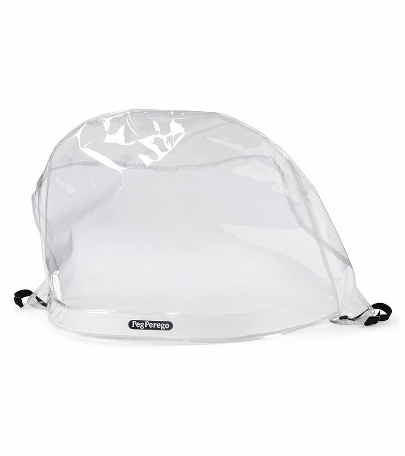 Peg Perego Universal Protective Visor Shield for Baby Strollers & Car Seats - Clear Face Cover for Outdoor Safety & Sun Protection