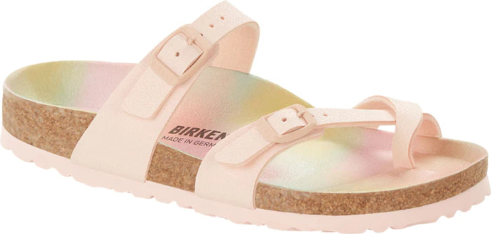 Birkenstock Mayari Vegan Ombre Sandals for Women - Comfortable Cork Footbed, Adjustable Straps | Perfect for Beach, Summer, Casual Wear & Outdoor Activities