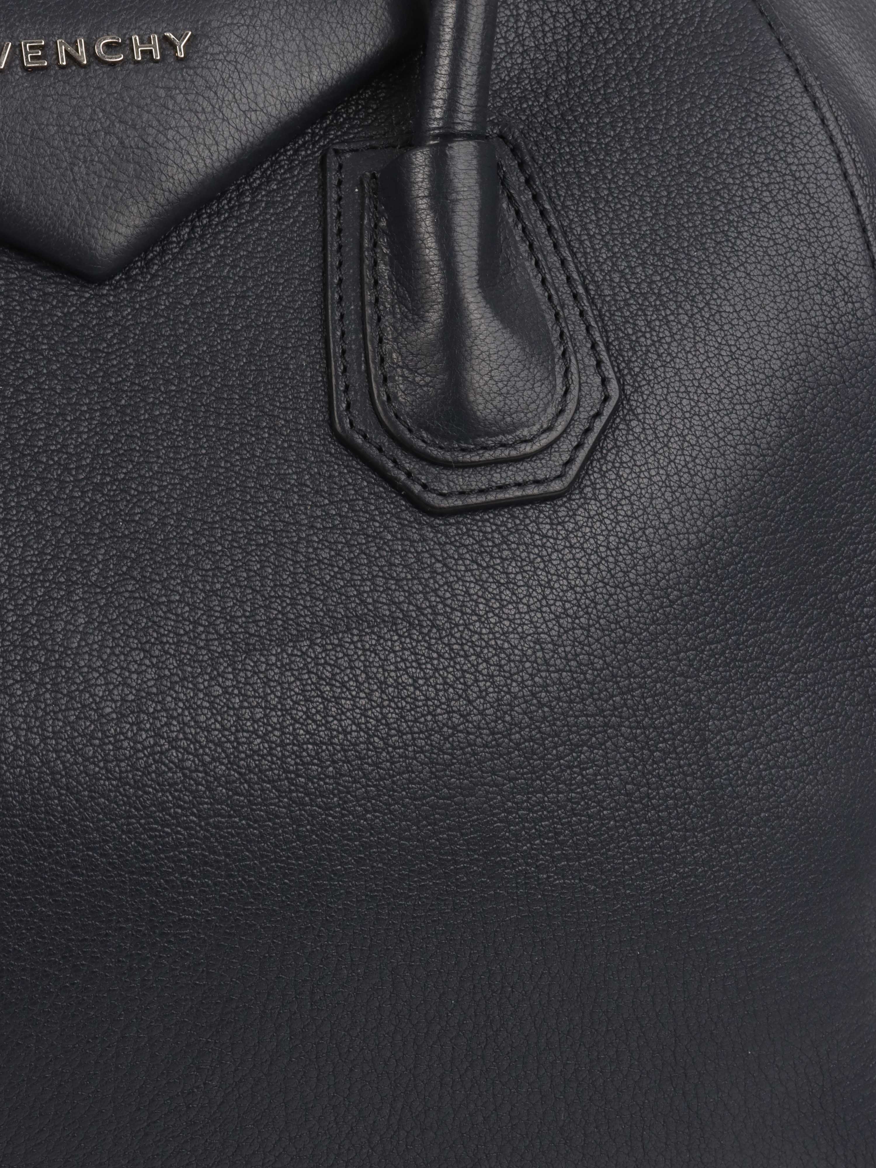 Givenchy Navy Antigona Leather Handbag for Women - Luxury Designer Tote & Shoulder Bag - Perfect for Work, Travel & Everyday Use