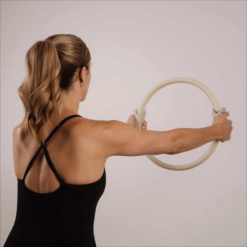 Premium Pilates Ring - High-Quality Fitness Resistance Circle for Home Workouts, Yoga & Strength Training | Ideal for Toning, Stretching & Core Exercises
