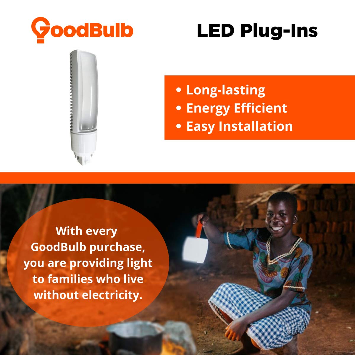 GoodBulb 26W LED Plug-in Light Bulbs - 16W Type A 4 Pin G24Q Base, 3000K Warm White, 1850 Lumens High Output, 120° Beam Angle - 10 Pack | Energy Efficient Replacement Bulbs for Commercial & Residential Use in Offices, Kitchens, and Retail Spaces