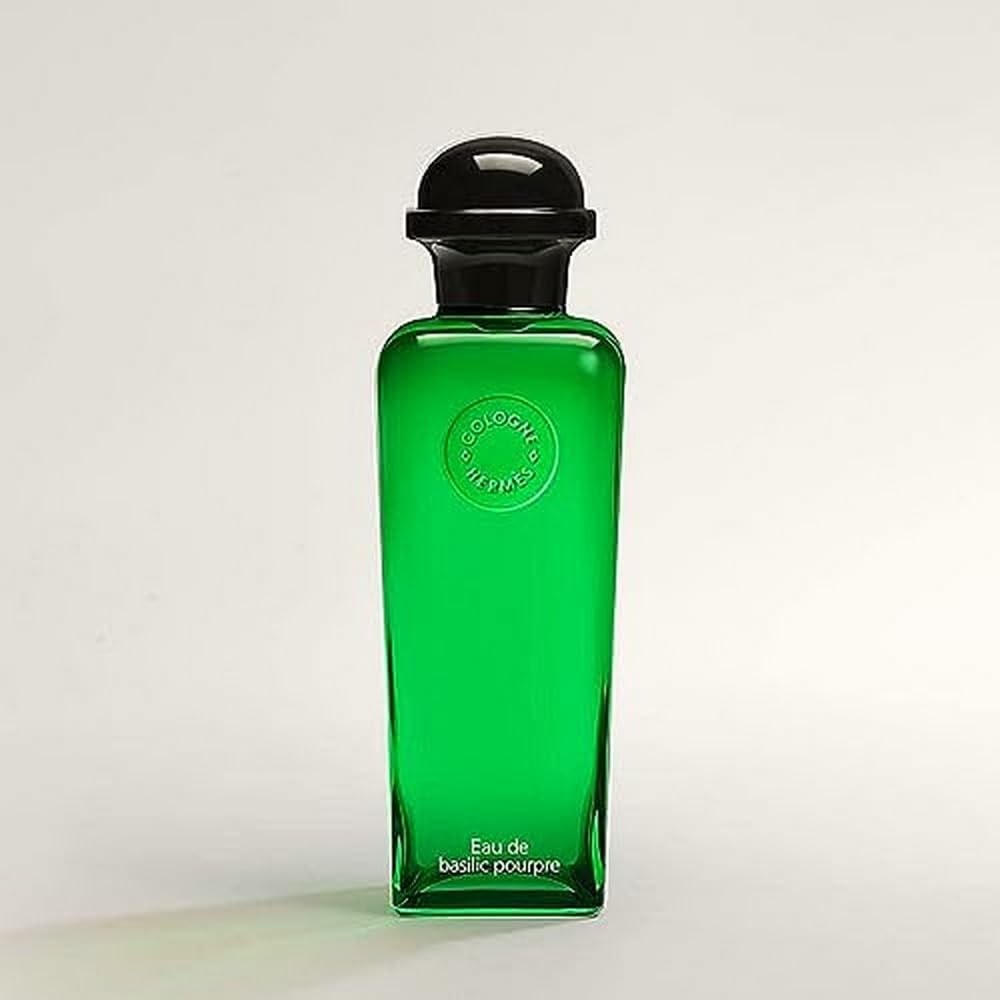 Hermes Eau De Basilic Pourpre Unisex Cologne Spray - 6.7oz/200ml Perfume with Pump Bottle | Fresh Citrus Aromatic Scent for Daily Wear, Office & Special Occasions