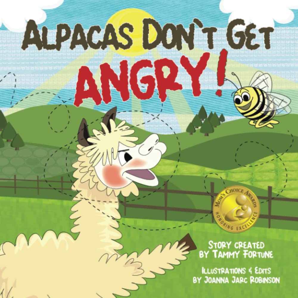 Alpacas Don't Get Angry Plush Toy - Cute Stress Relief Gift