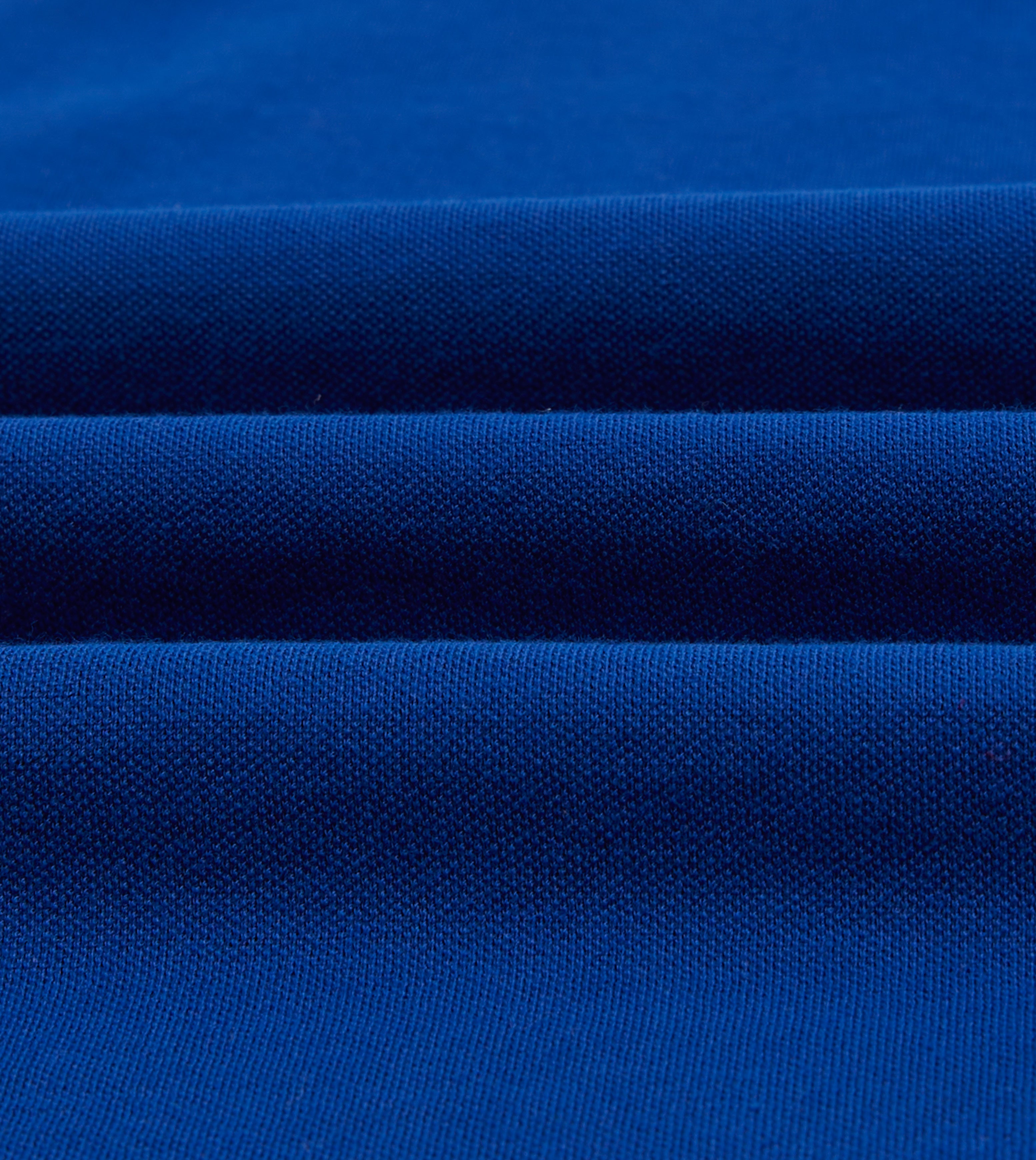 Premium Blue Piqué Cotton Polo Shirt for Men - Breathable & Comfortable Casual Wear - Perfect for Golf, Office & Summer Outings