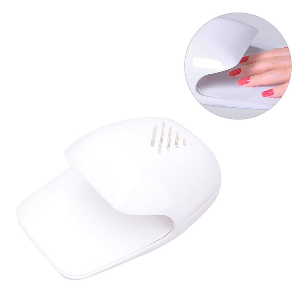 Lurrose Mini Nail Dryer Fan - Portable UV-Free Nail Polish Dryer for Gel & Regular Polish - Perfect for Home Manicures, Nail Salons & Travel Nail Care