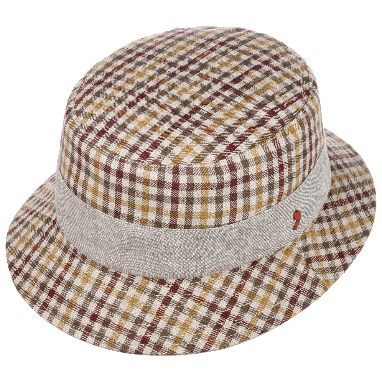 Massimo Bucket Linen Hat by Alfonso D'Este - Stylish Summer Sun Hat for Women & Men - Breathable Wide Brim Beach Hat for Outdoor, Travel & Vacation