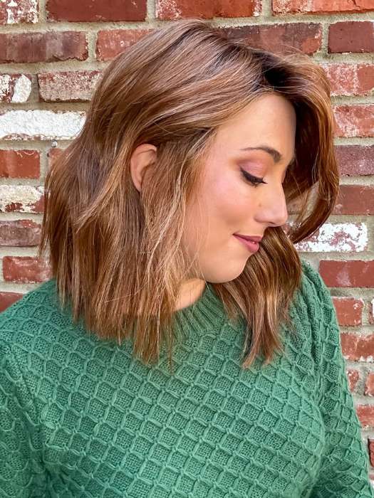Premium Synthetic Lace Front Wig with Mono Top for Women - Natural Looking Straight Hair for Daily Wear, Cosplay & Special Occasions