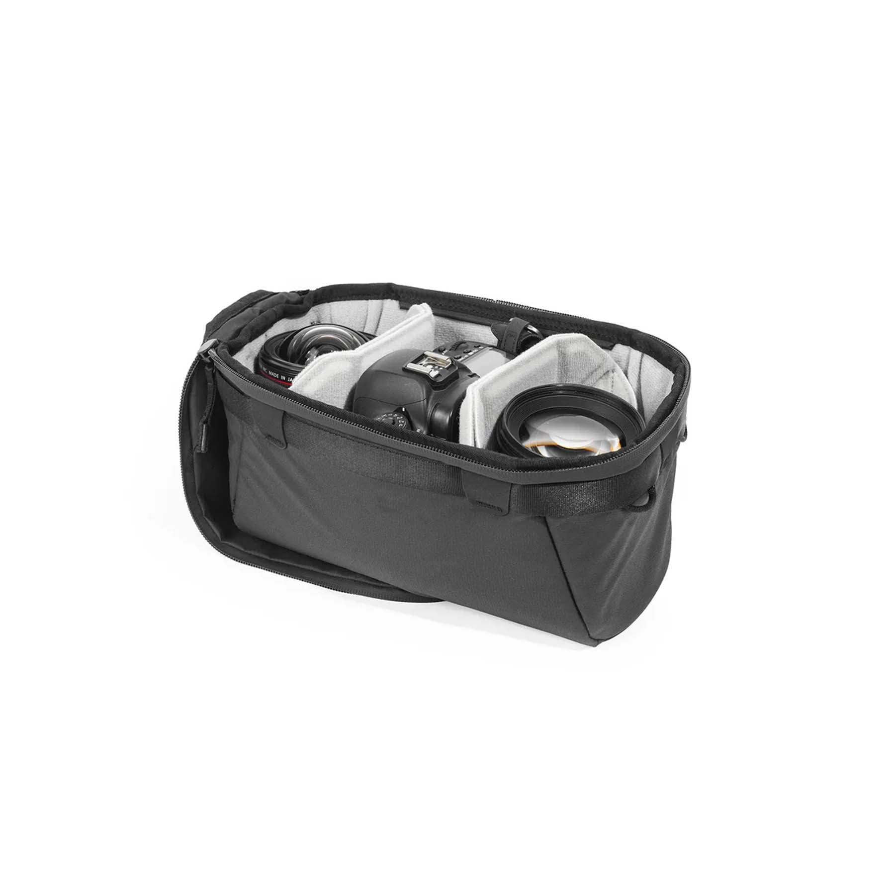Peak Design Small Camera Cube - Waterproof & Durable DSLR/Mirrorless Camera Case for Travel & Outdoor Photography - Perfect for Backpacks, Hiking & Adventure Gear