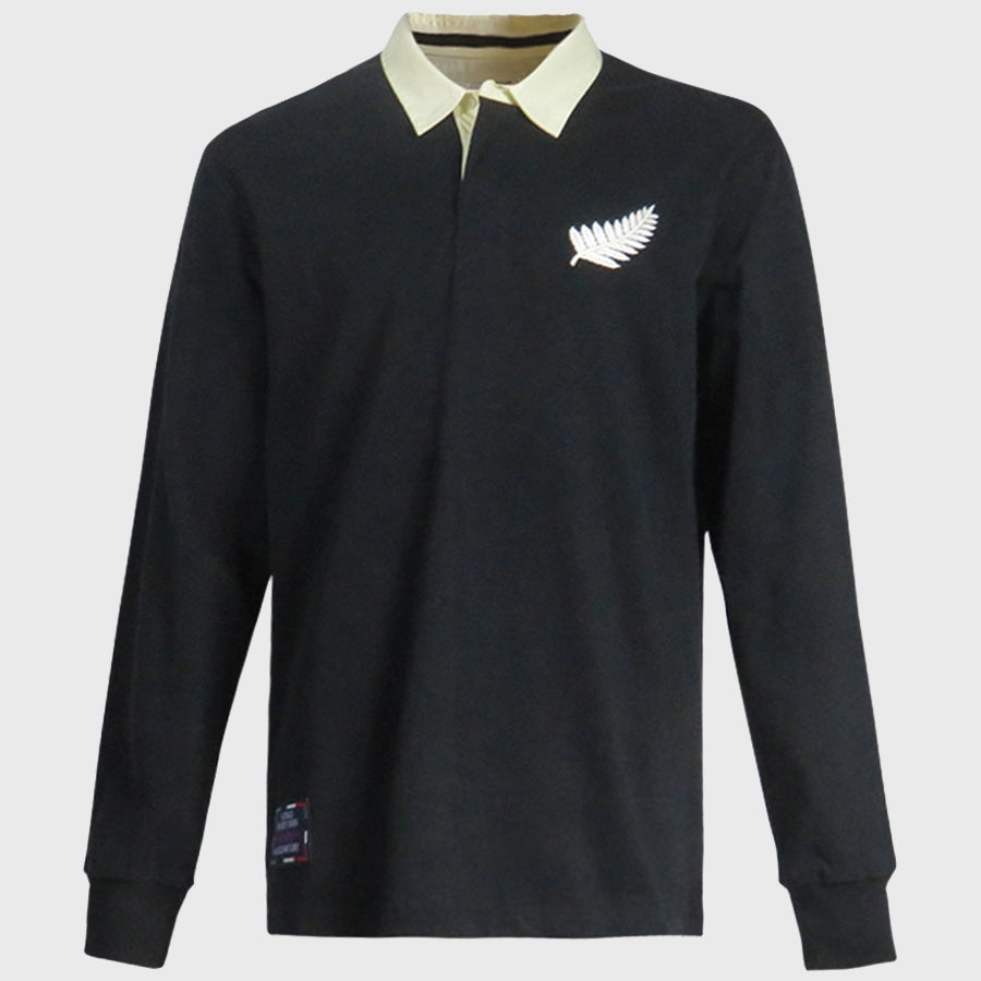 Ellis Rugby New Zealand 1983 Vintage Long Sleeve Rugby Jersey - Retro Rugby Shirt for Fans & Collectors - Perfect for Game Day, Vintage Sports Fashion & Gift Giving