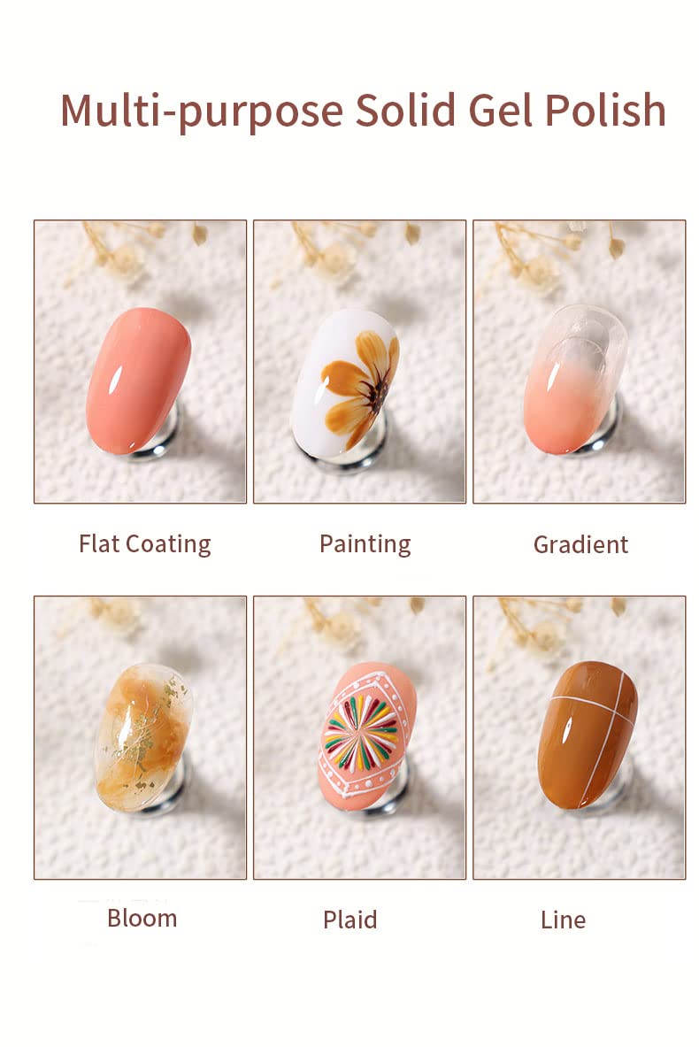AIJIMEI 3-in-1 Solid Glitter Nail Gel Polish - Gold Shimmer Nail Polish for Manicure, Soak Off Gel for Nail Art DIY, Perfect for Salon & Home Use (Professional & Beginners) - Great for Parties, Weddings & Special Occasions