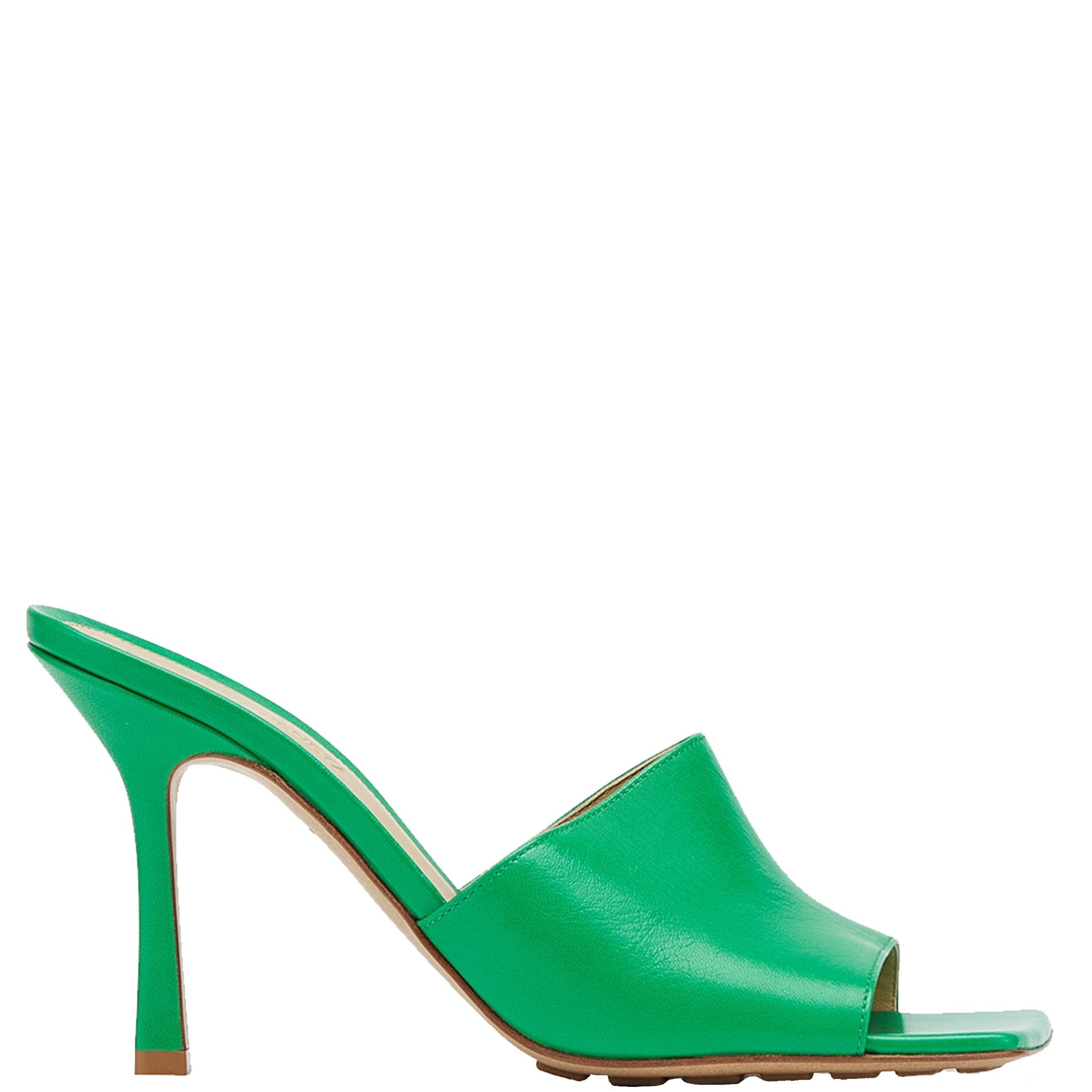 Comfortable Stretch Mule Sandals for Women - Size 90 - Soft Grass Color - Perfect for Summer, Beach, and Casual Outings