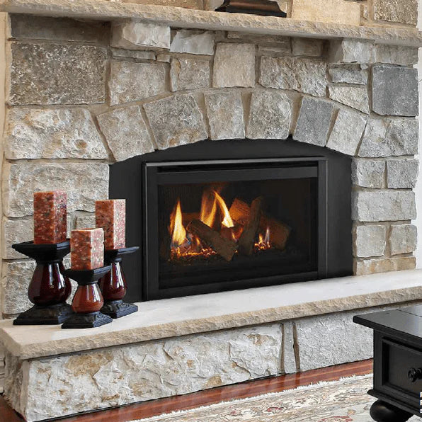 Majestic Ruby 25 Direct Vent Gas Fireplace Insert - Efficient Heating for Living Rooms & Bedrooms | RUBY25