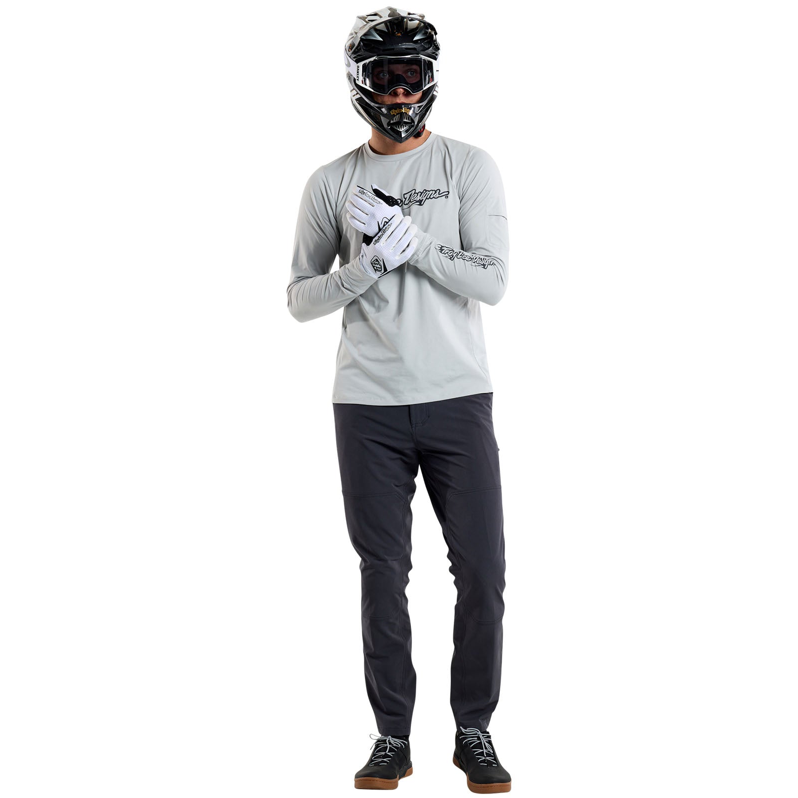 Ruckus Men's Long Travel Pants - Lightweight, Quick-Dry & Comfortable Hiking Pants for Outdoor Adventures - Mono Carbon Color