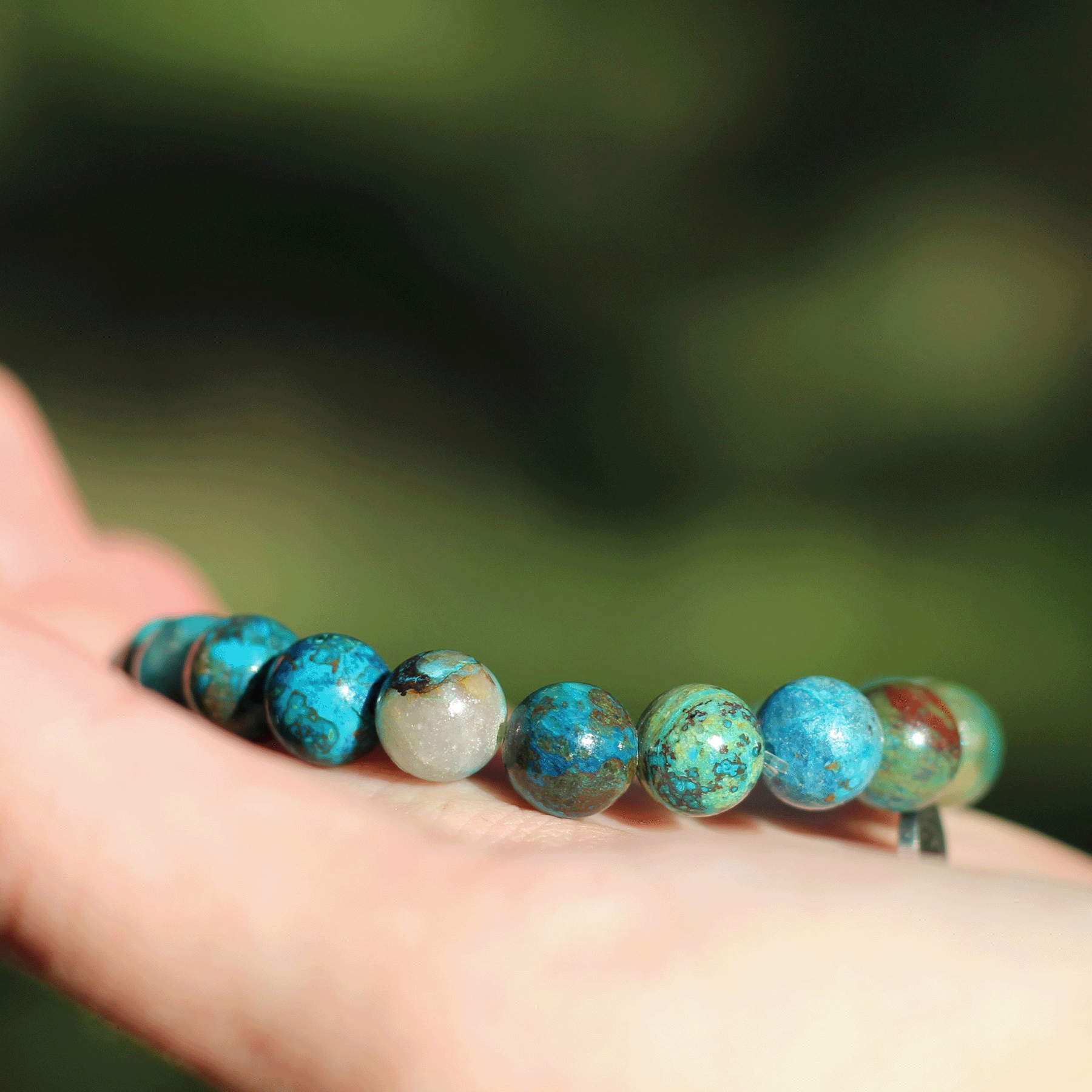 Phoenix Turquoise Bracelet for Women - Handmade Boho Jewelry with Natural Stone - Perfect for Boho Fashion, Gift Giving & Spiritual Healing