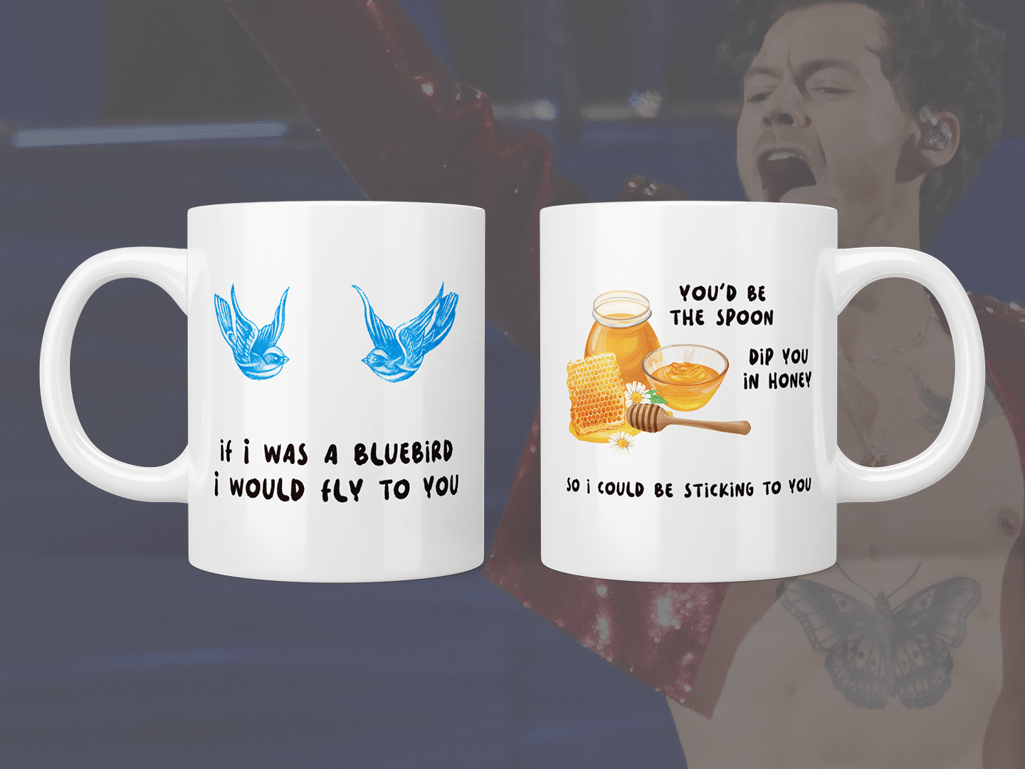 Harry Styles Daylight Inspired Coffee Mug - 11oz Ceramic Cup for Tea, Hot Chocolate & Coffee - Perfect Gift for Fans, Home & Office Use