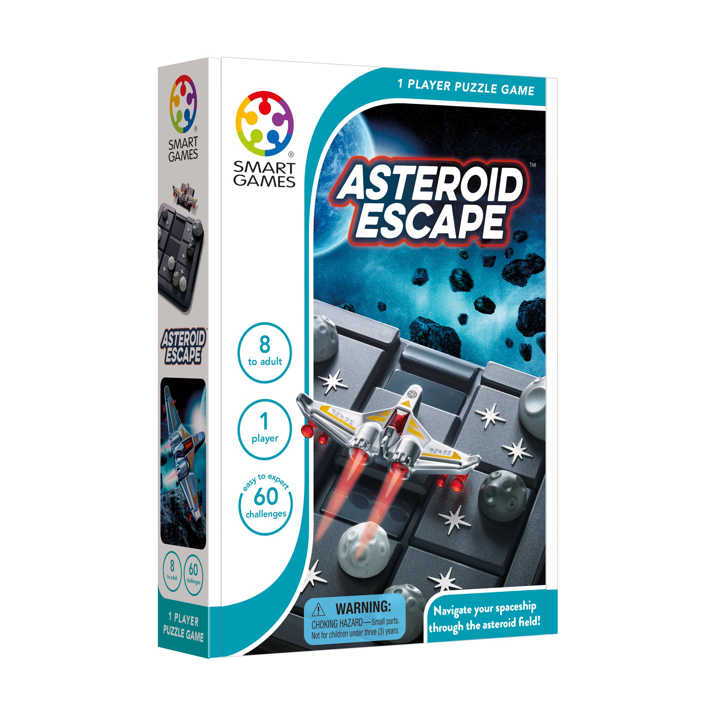 Asteroid Escape: Galactic Puzzle Adventure Board Game - Fun Family & Kids Strategy Game for Space Exploration Enthusiasts - Perfect for Game Nights, Parties & STEM Learning