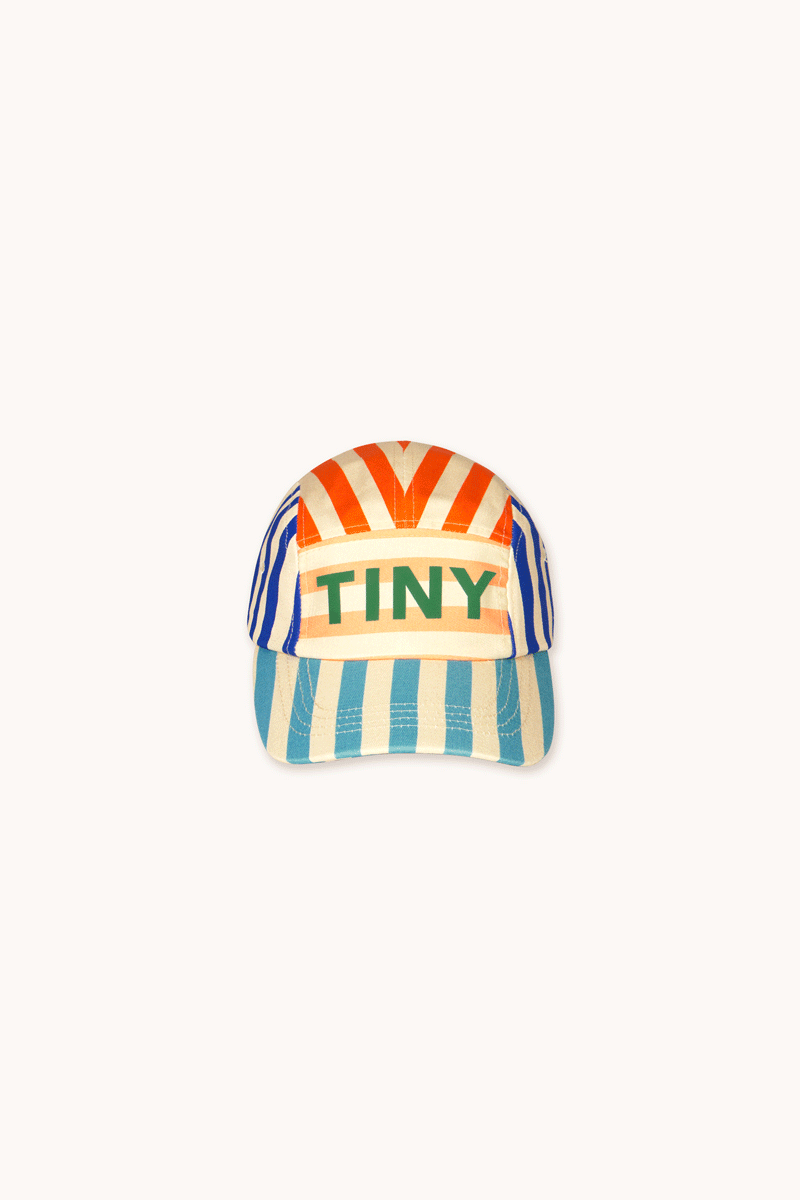 Stylish Striped Cap for Kids by Tinycottons - Perfect for Outdoor Play, Beach Trips & Sun Protection