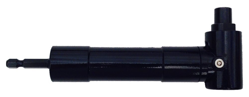 90° Angle Driver for Curved & Side Glass Panels - WRD AD Glass Panel Installation Tool for Shower Doors, Cabinets & Mirrors