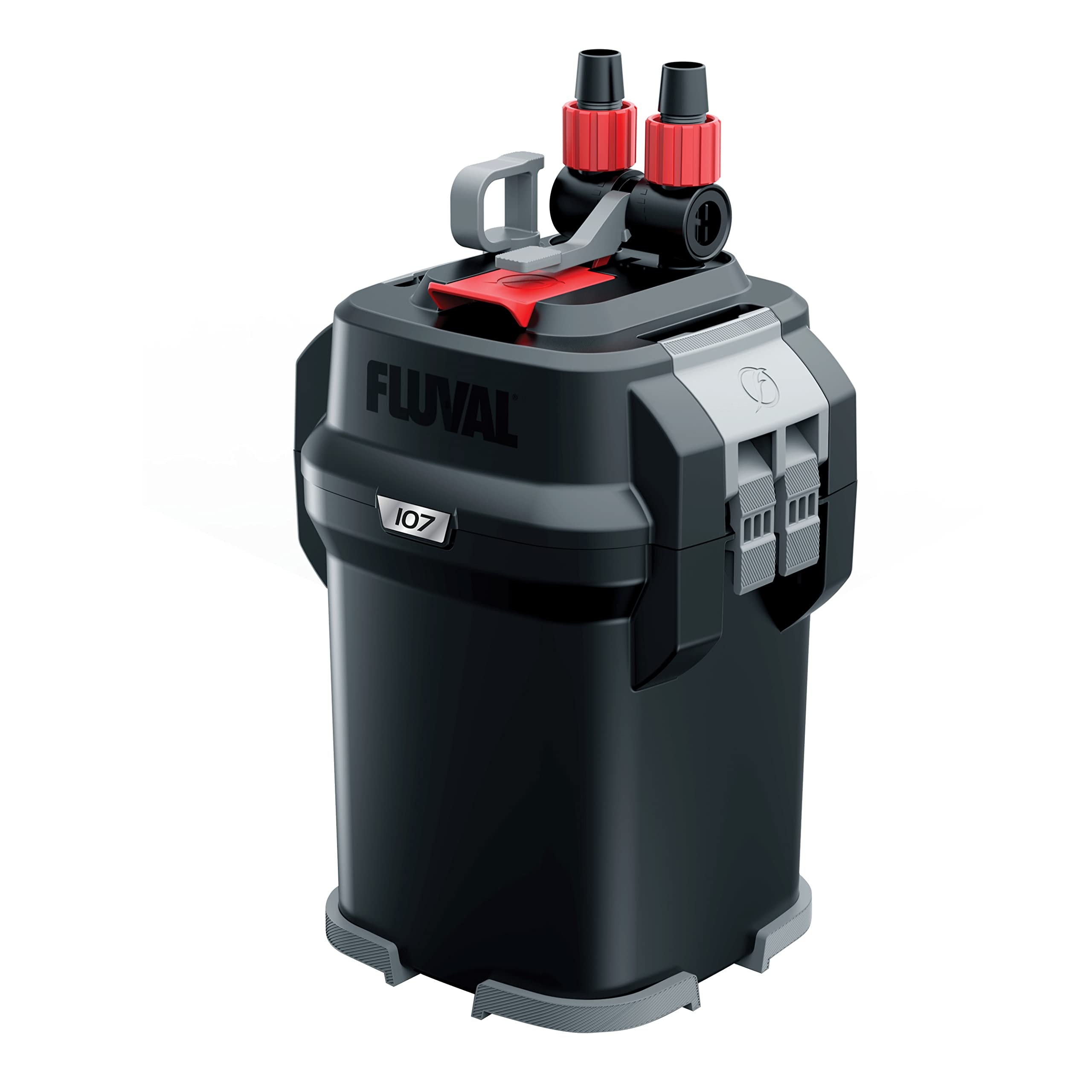 Fluval 107 Performance Canister Filter for 30 Gallon Aquariums - High Efficiency Fish Tank Filter System - Perfect for Freshwater & Saltwater Tanks, Home or Office Aquarium Setup
