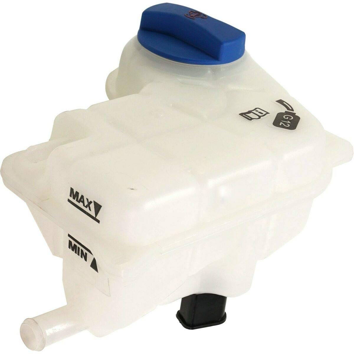 2002-2009 Audi A4 Quattro Coolant Reservoir Replacement with Cap - OEM Fit, Durable Plastic Tank - Perfect for Engine Cooling System Maintenance & Repair